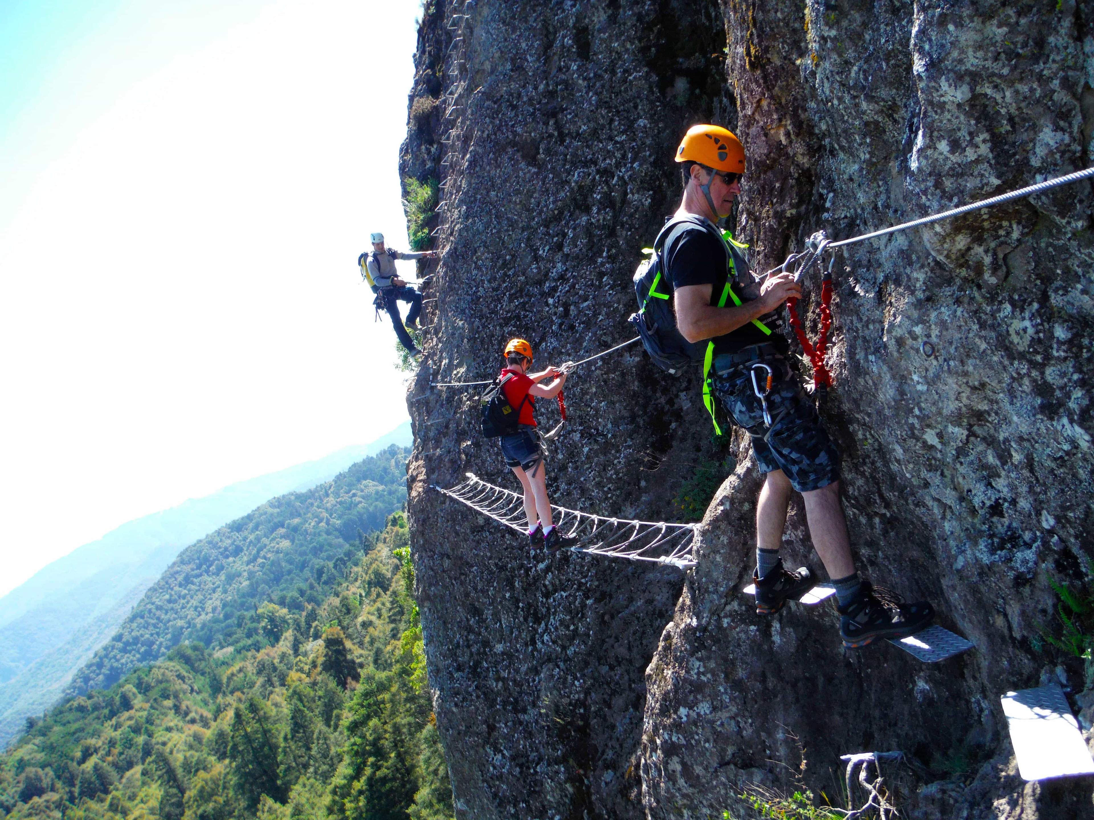 VIA FERRATA DESDE PACHUCA